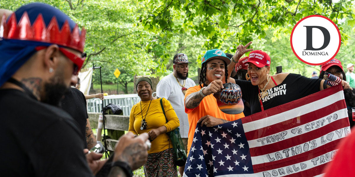 ¿Por qué a Trump le va bien con los votantes negros e hispanos?