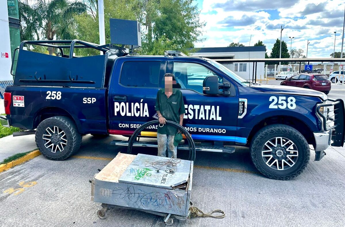 Incidente de robo en Durango capital. | Especial