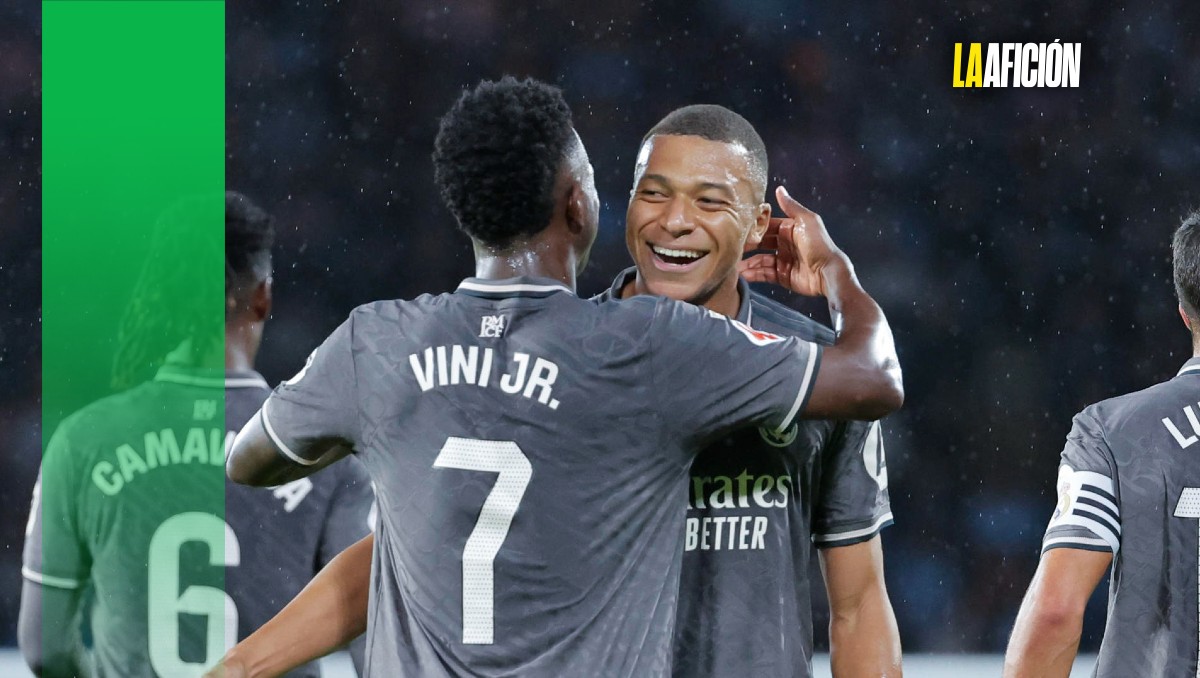 Kylian Mbappé encamina el triunfo del Real Madrid sobre el Celta (EFE)
