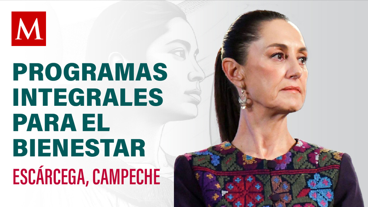 Sheinbaum presenta los Programas del Bienestar en Escárcega, Campeche