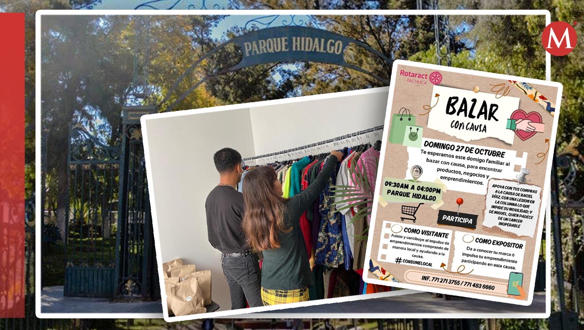 Club Rotaract Pachuca, organiza bazar con causa