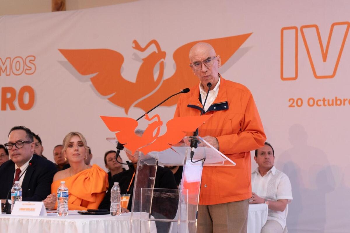 Dante Delgado anuncia que padece cáncer de estómago. | Foto: Especial