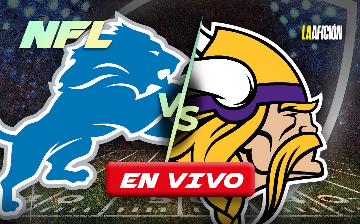 Lions vs Vikings. EN VIVO juego de la Semana 7 de la NFL 2024 (La Afición)