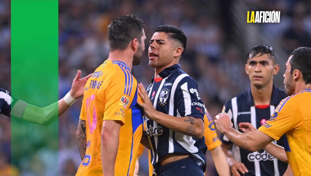 Víctor Guzmán encara y reta a Gignac el Clásico Regio (Imago7)
