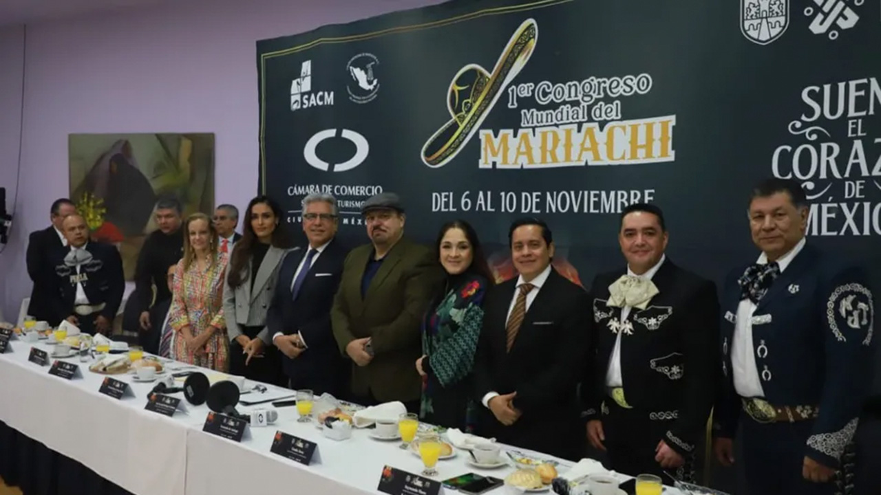 Canaco estima derrama económica de 136 mdp por Congreso Mundial del Mariachi