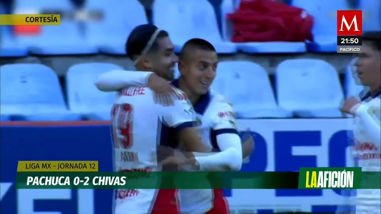 Chivas deja atrás a Gago con contundente triunfo sobre Pachuca