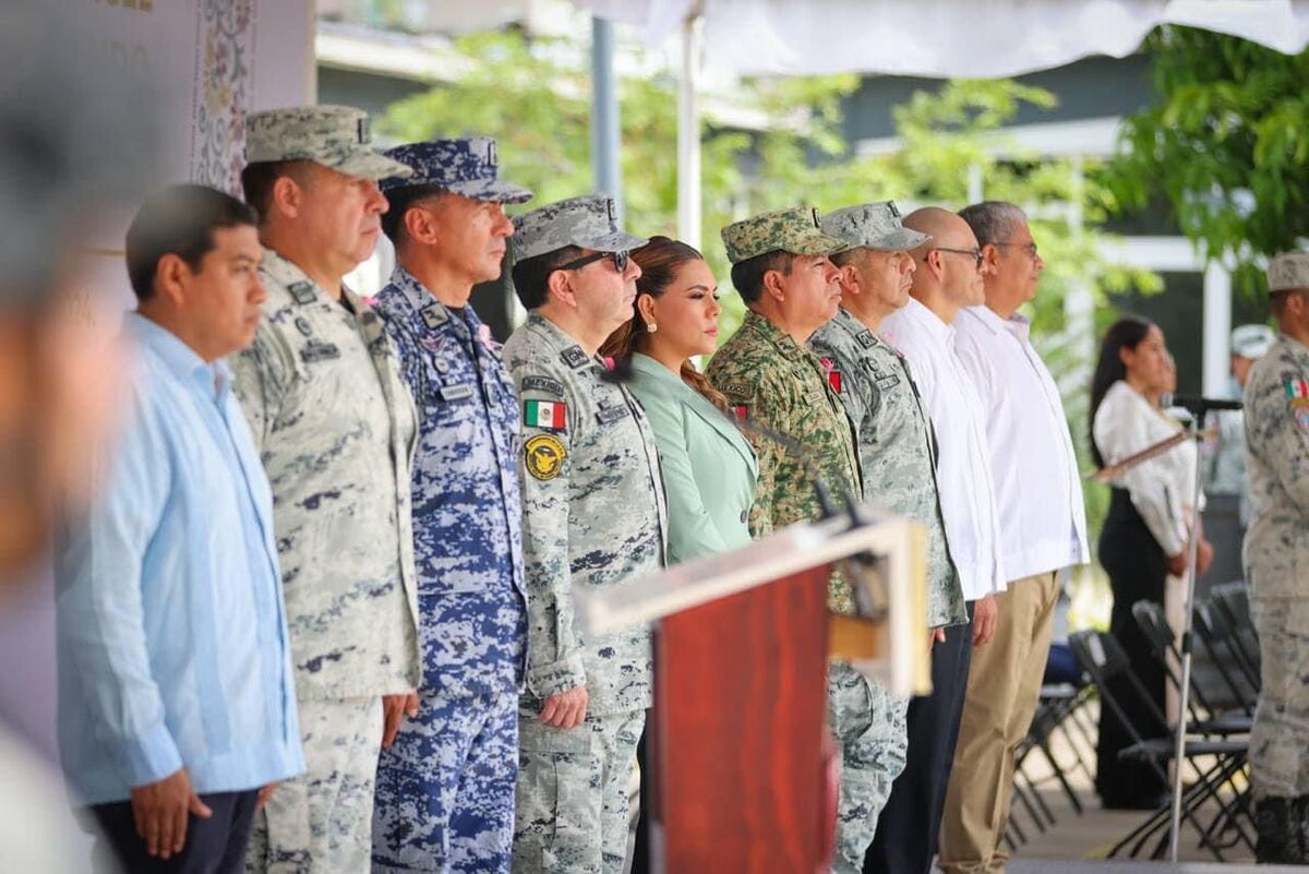 Evelyn Salgado se compromete a reforzar la seguridad en Guerrero. | Especial