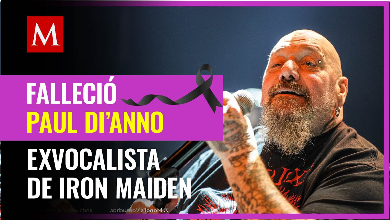 Falleció el famoso vocalista de Iron Maiden a los 66 años, quien fue la primera voz de la banda