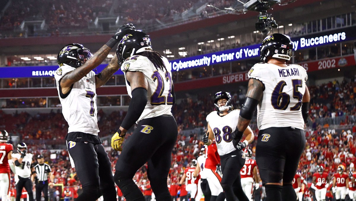 Lamar Jackson brilla en el triunfo de Ravens ante Buccaneers en Tampa (Reuters)