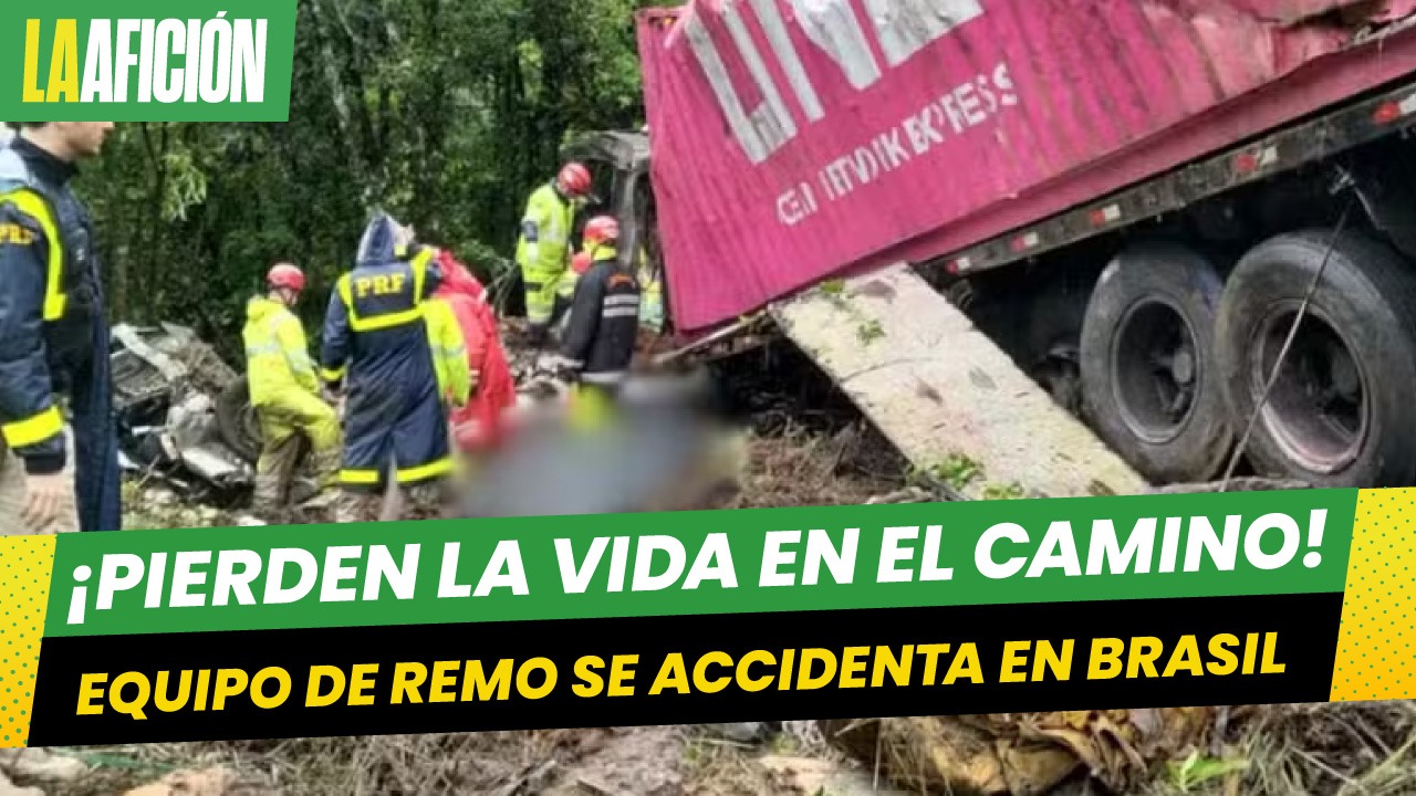 Mueren nueve integrantes de un equipo de remo en trágico accidente en carretera