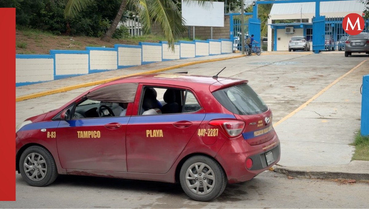 Unidades de la ruta Tampico-Playa llevan a estudiantes ante falta de transporte. (Mario Juárez)