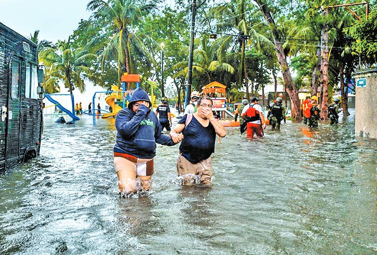 Daños en zona conurbada Veracruz-Boca del Río. Cuartoscuro