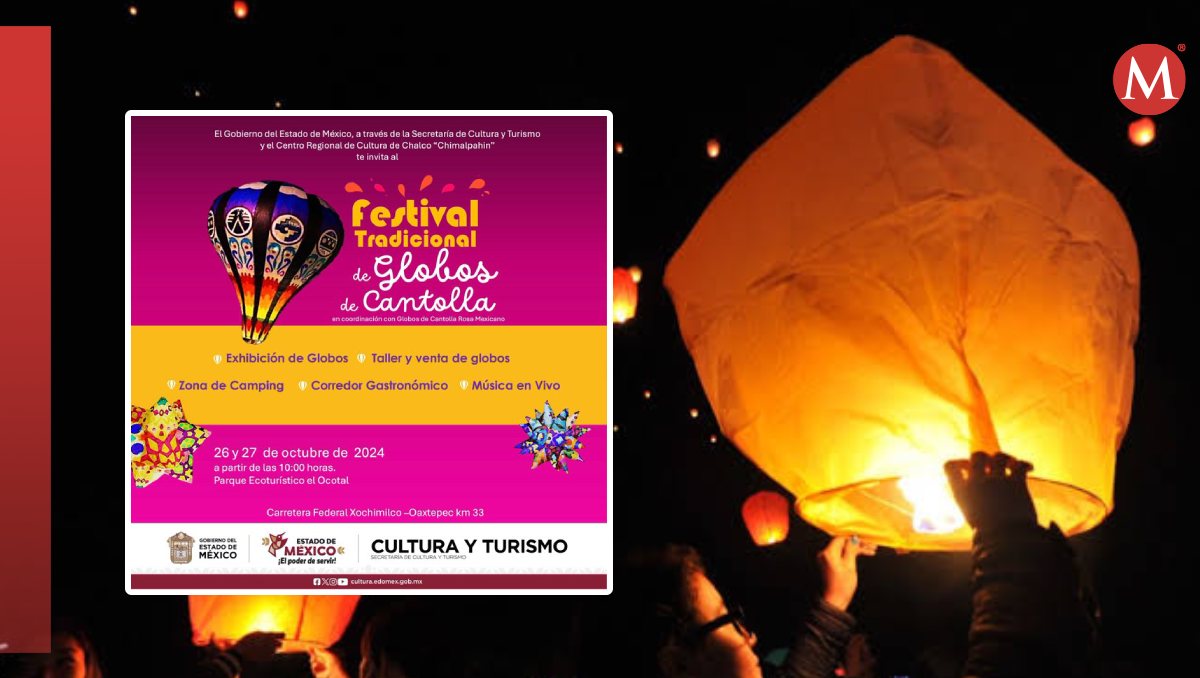 En el festival de globos de cantolla en Edomex podrás hacer tu propia luz flotante. Foto: (Especial)