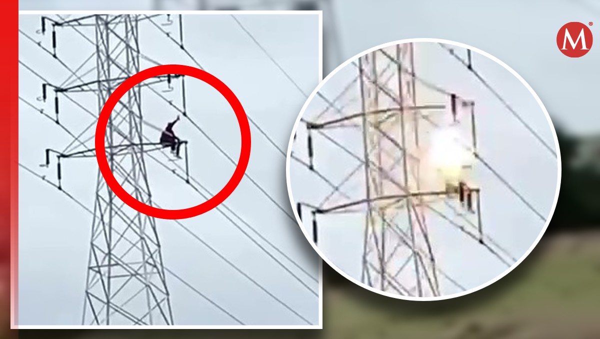 El hombre tocó los cables de electricidad y recibió una descarga en Naucalpan. | Especial