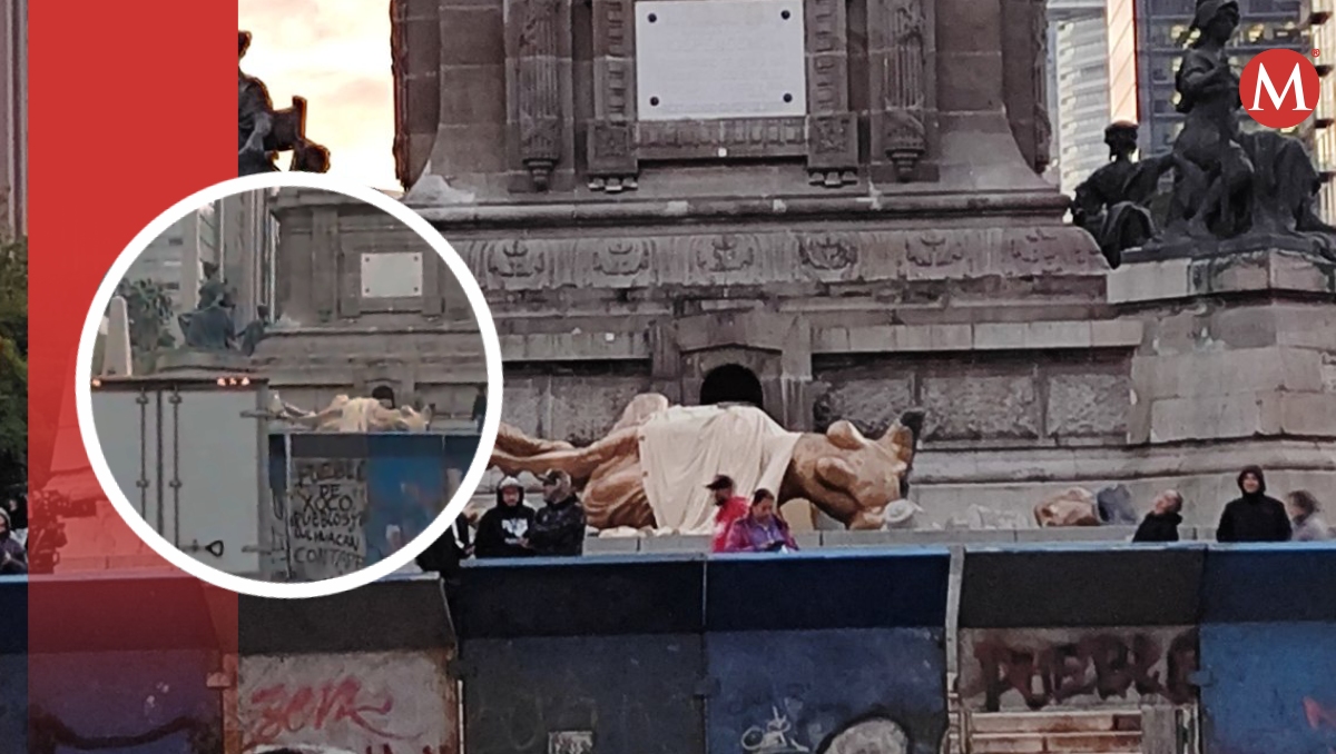 Algunos internautas aseguraban que la estructura principal había colapsado. | Imágenes: @ApartadoMex