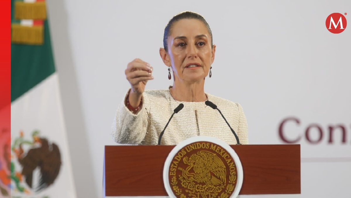 La mandataria el 22 de octubre en Palacio Nacional para su conferencia mañanera. | Araceli López