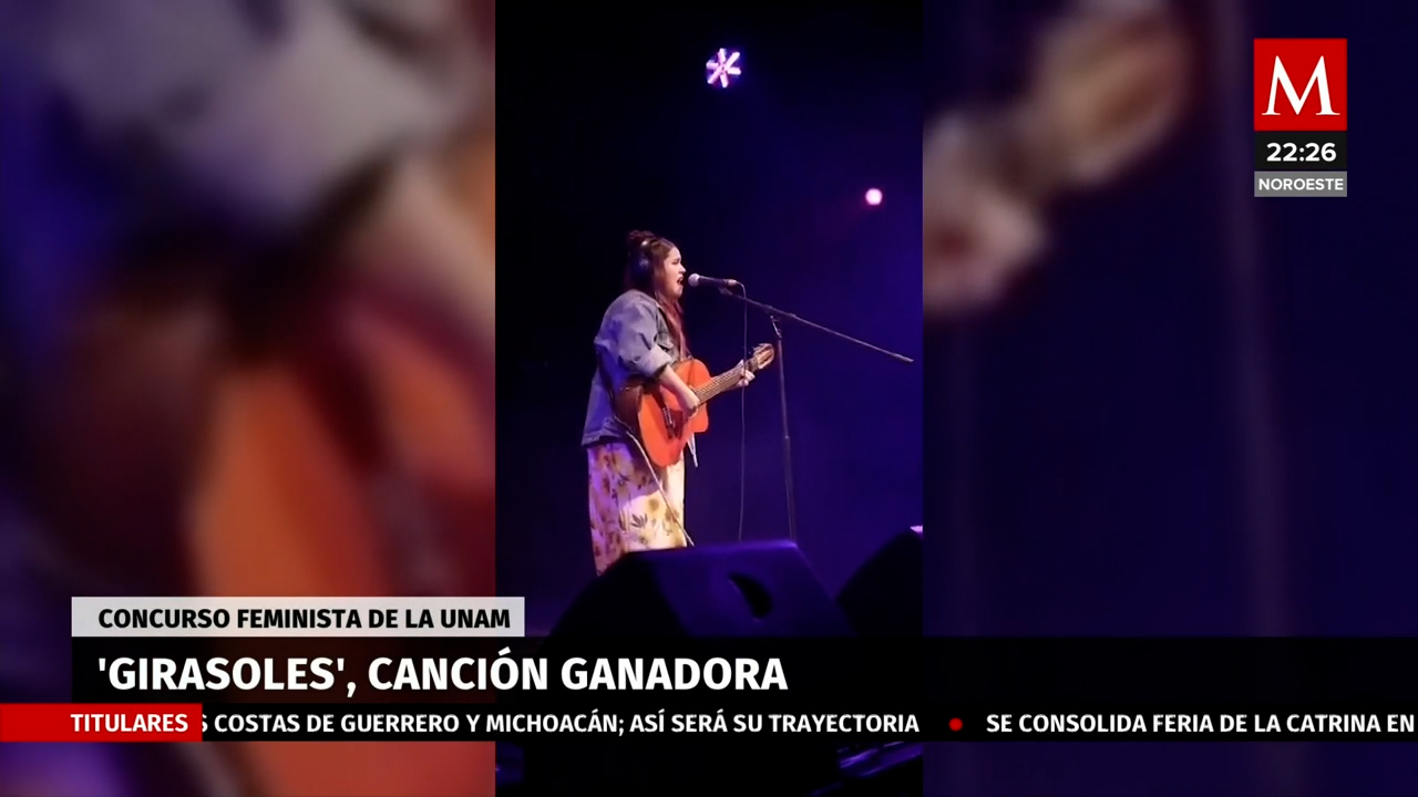 Valeria Odette Barrera gana con "Girasoles" en concurso de canción feminista