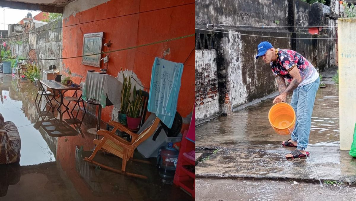 Las viviendas afectadas se ubican en la calle Cervantes y Padilla de la colonia Formando Hogar. | Especial