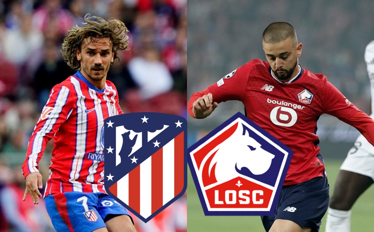 Atlético de Madrid vs Lille. EN VIVO partido de la Champions League 2024 (Reuters)