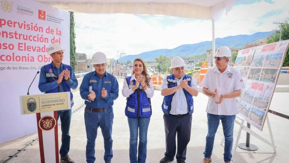 Construyen un paso elevado en Guerrero, en la Colonia Obrera; se espera que esté listo en noviembre