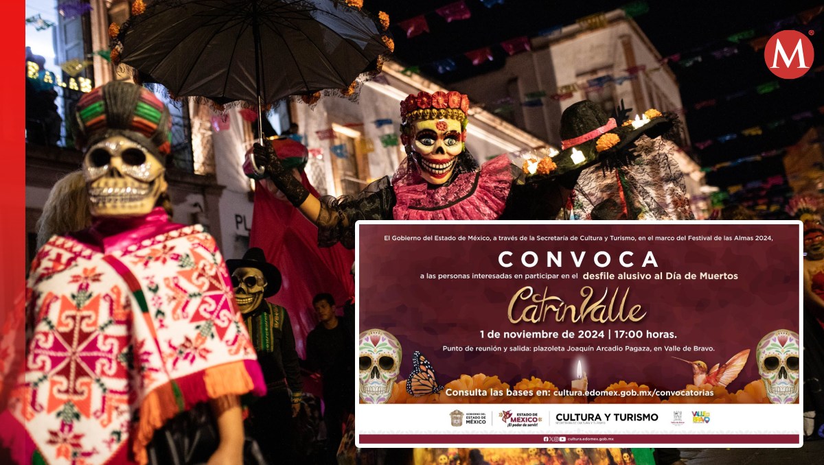 El desfile de Día de Muertos en Valle de Bravo se realizará el 2 de noviembre a las 17:00 horas. Foto: (Cuartoscuro)