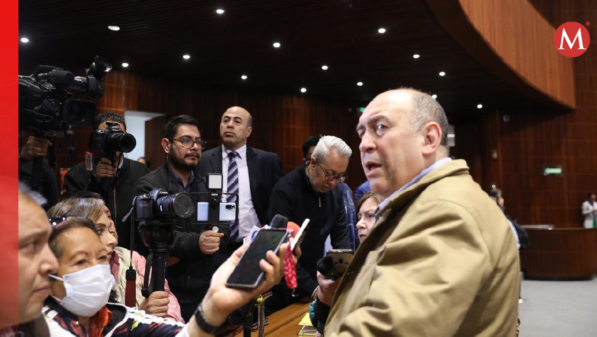 El diputado del PRI, Rubén Moreira, en entrevista en el Palacio de San Lázaro. | Especial