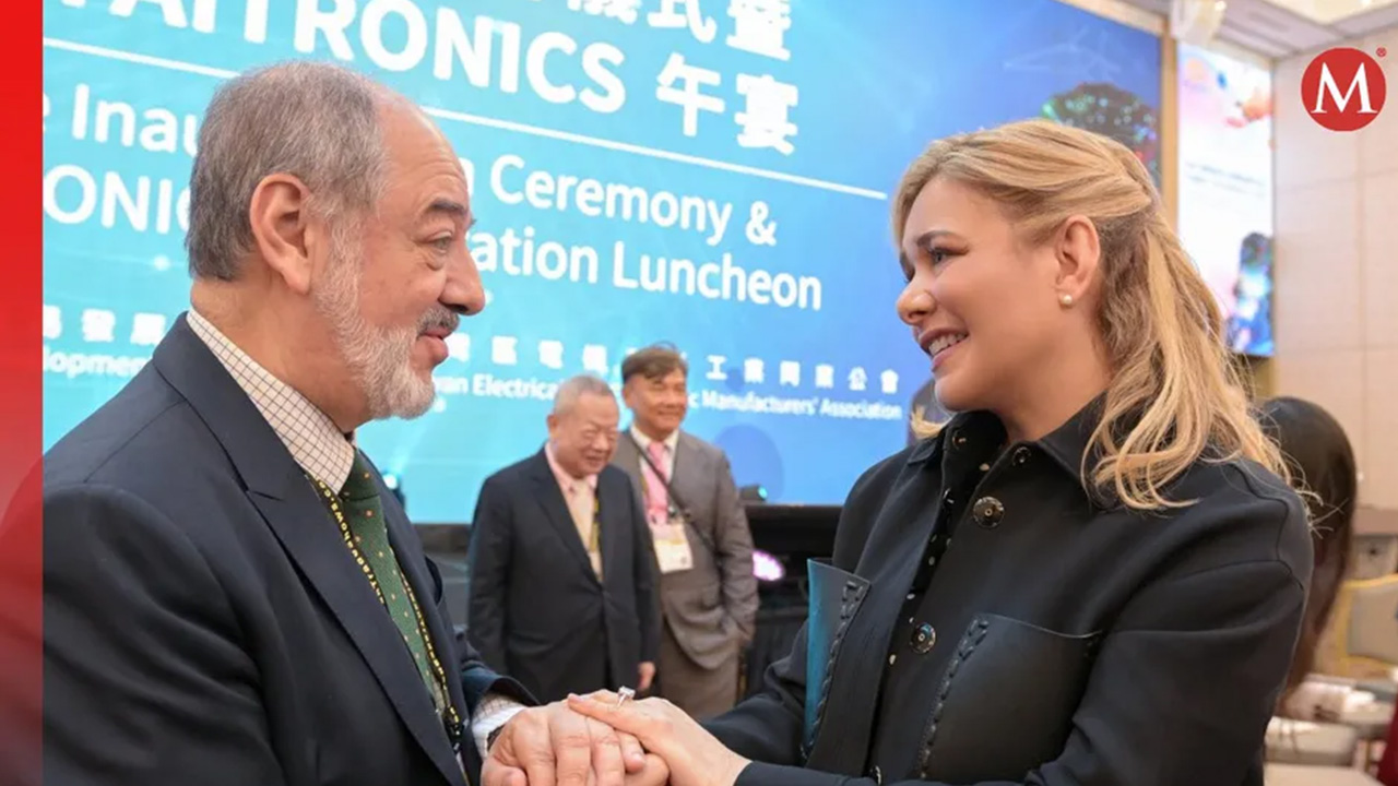 Gobernadora Maru Campos participa en la Feria Internacional de Electrónica en Taiwán