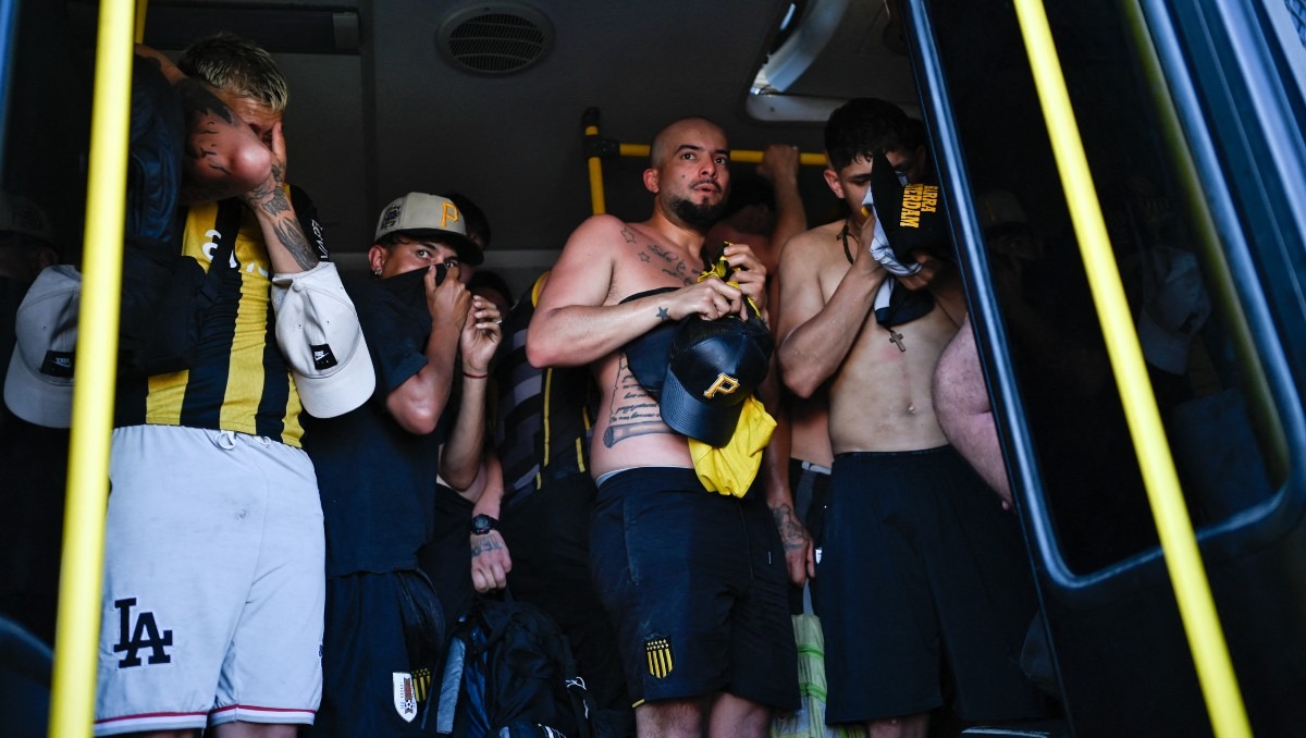 Más de 200 hinchas de Peñarol detenidos en Brasil antes de semifinal de Libertadores (AFP)