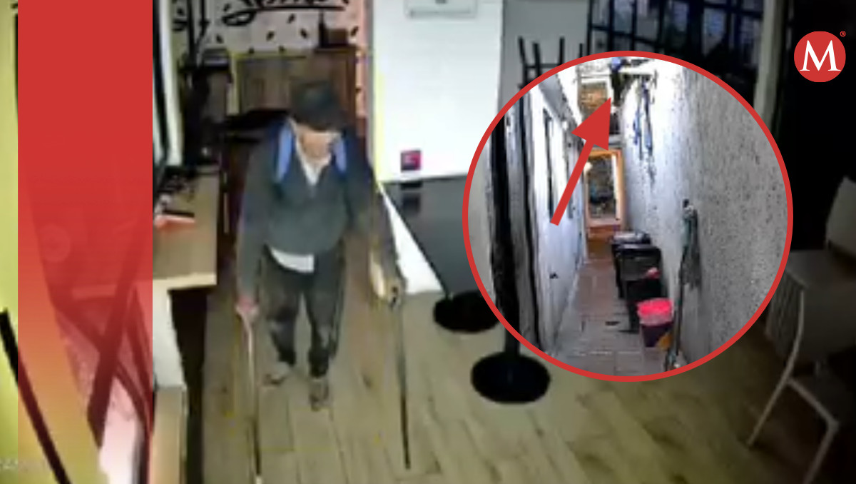 Hombre con discapacidad atraca restaurante de La Paz | Especial
