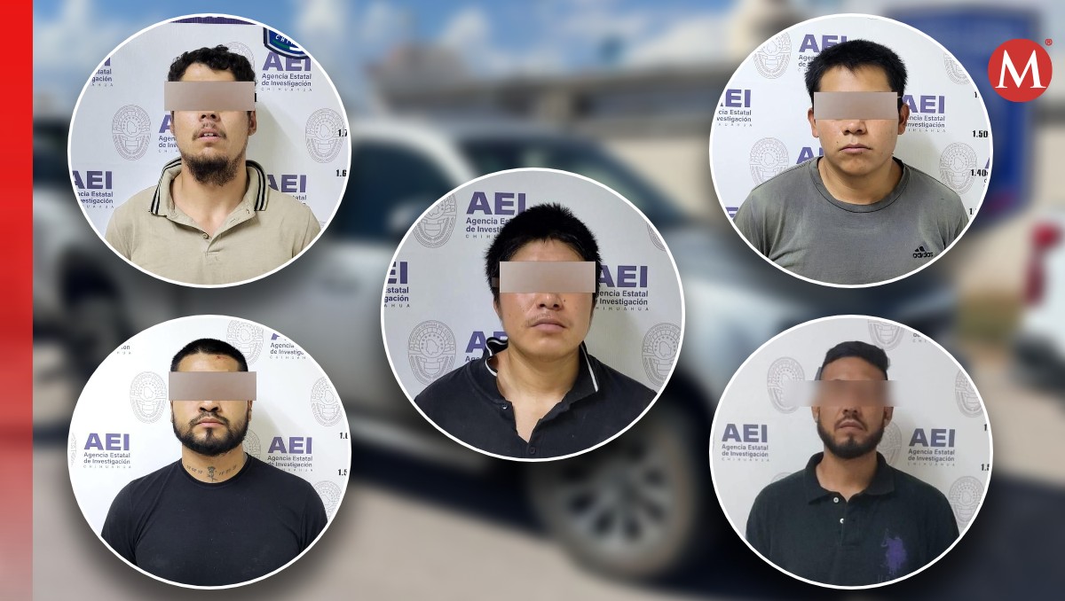 Los integrantes de 'La Empresa' fueron detenidos en Chihuahua; les fue asegurada una camioneta y droga. | Especial