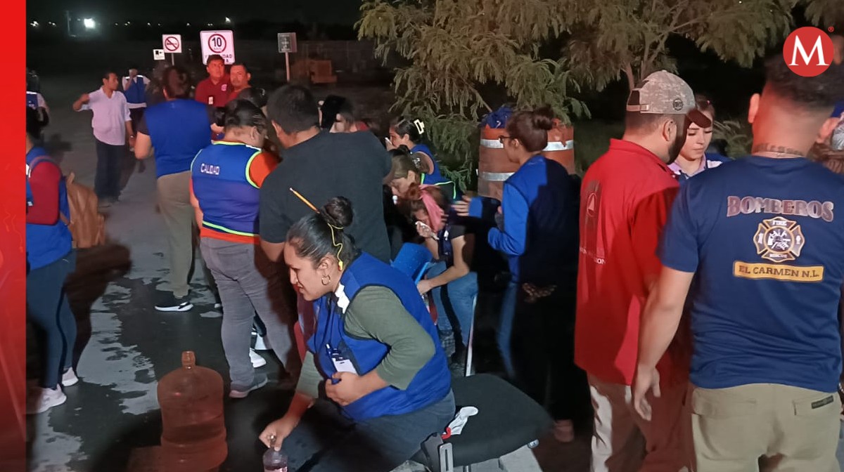 Personas intoxicadas en El Carmen, Nuevo León. Foto: Especial