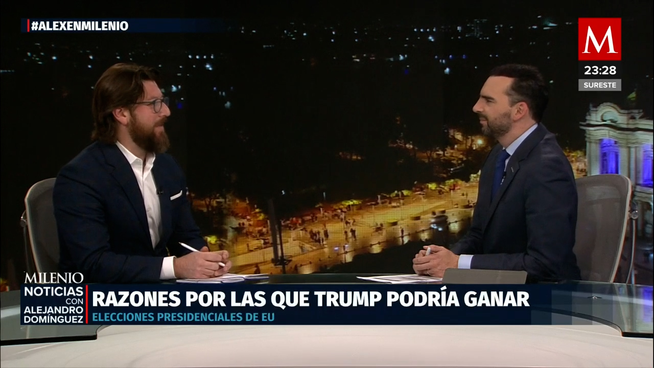 Trump lidera en estados clave rumbo a las elecciones, afirma Enrique Perret