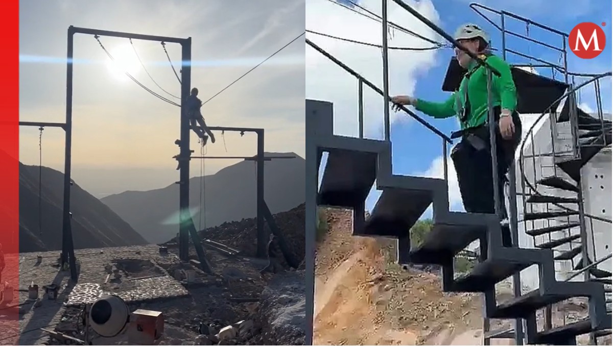 Turista regia cae en el “Columpio Extremo” de Real de Catorce