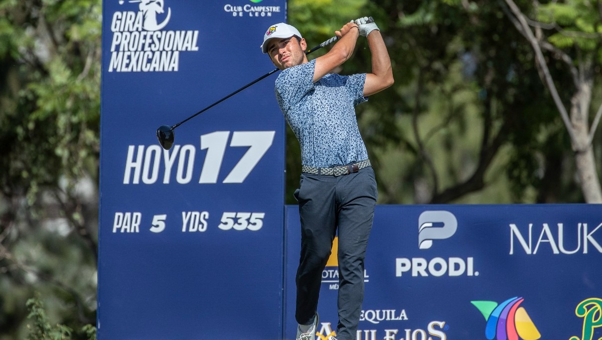 Alejandro Madrigal nuevo líder del Bajío Open (Cortesía)