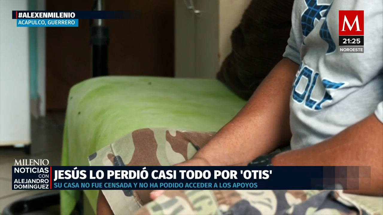 A un año del huracán 'Otis', afectados en Acapulco siguen sin apoyo