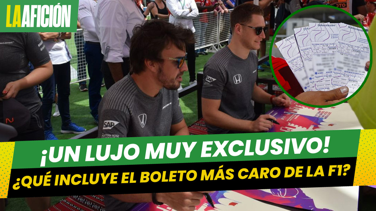 ¿Cuánto cuesta el boleto MÁS CARO del GP de México 2024 y qué incluye?