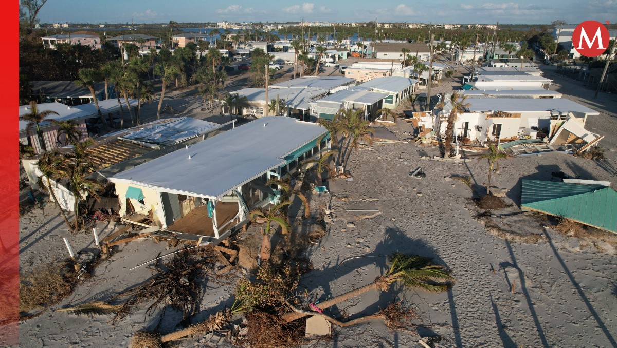 Daños tras el paso del huracán Milton en Manasota Key, Florida | AP