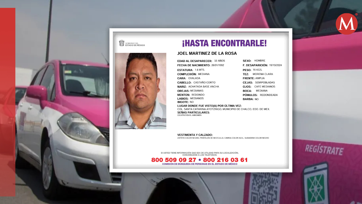 Se dirigía a  Mixquic y fue visto en Santa Catarina Ayotzingo, colonias de Chalco. | Especial