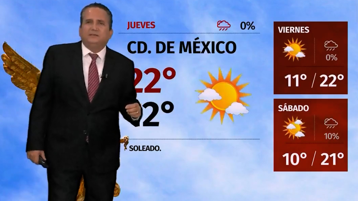 El clima para hoy 24 de octubre de 2024, con Abimael Salas