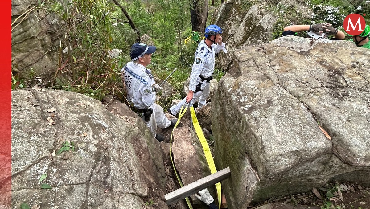 Un equipo de rescate acudió a la zona para salvar a la mujer | Foto: Facebook NSW Ambulance