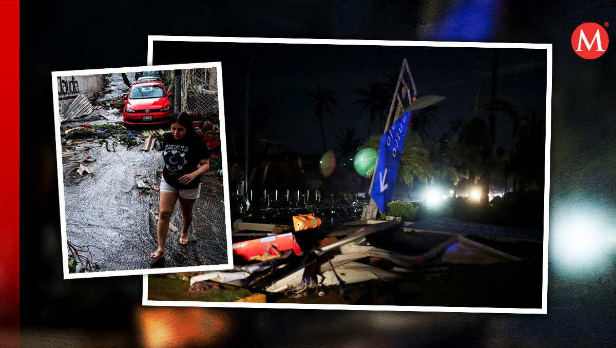 Huracán Otis: Un año de tragedia y resiliencia en Acapulco | Diseño: Margarita Salmoran
