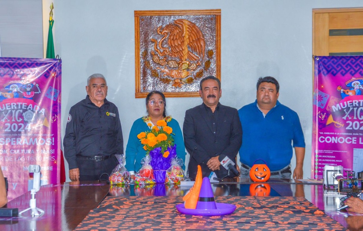 El presidente municipal Armando García Méndez invitó a la muerteada 2024 (Especial)