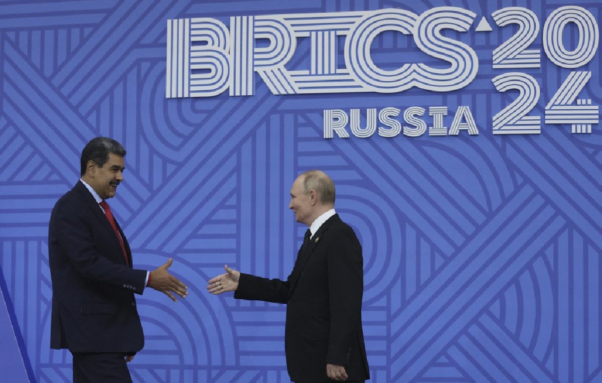 Putin y Maduro se reunieron en la cumbre de los BRICS (AFP)