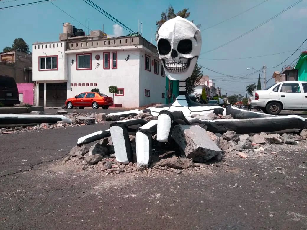 Se realizará en la calle de las famosas calaveras monumentales de la alcaldía Tláhuac. (Foto: Especial)