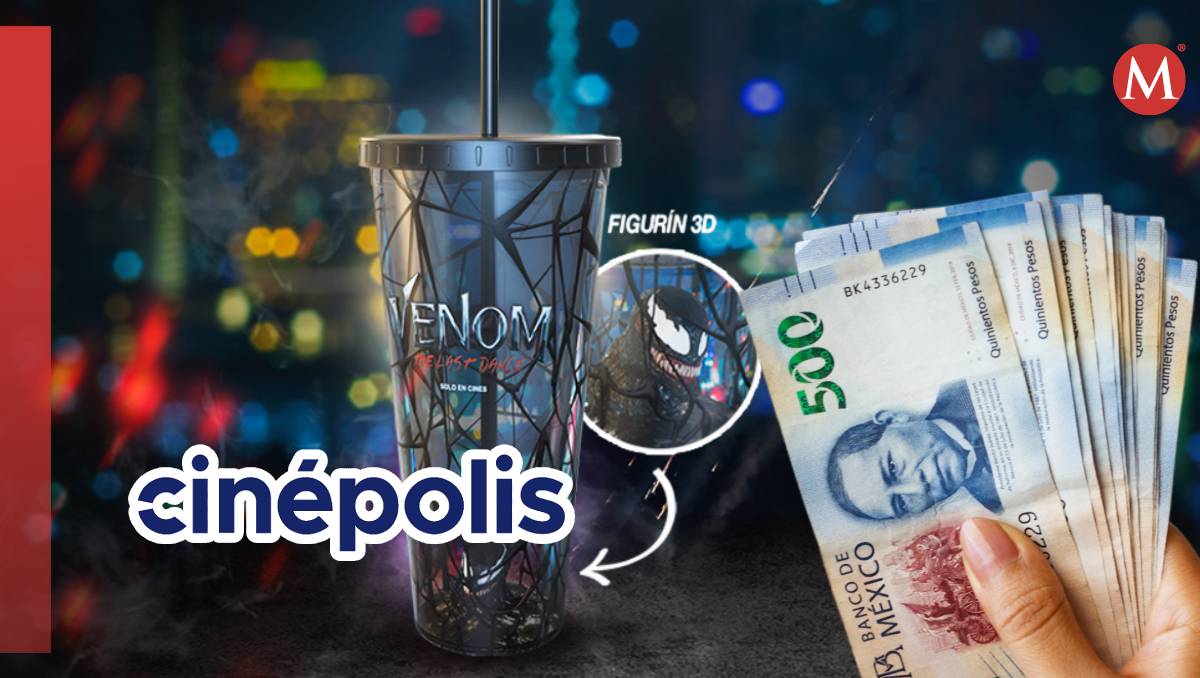 Esta semana, Cinépolis tendrá en las salas mexicanas, productos especiales inspiradas en el estreno de 'Venom: El último baile' | MILENIO