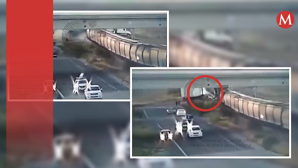 Tráiler choca contra tren por intentar ganar el paso en Huamantla | Especial