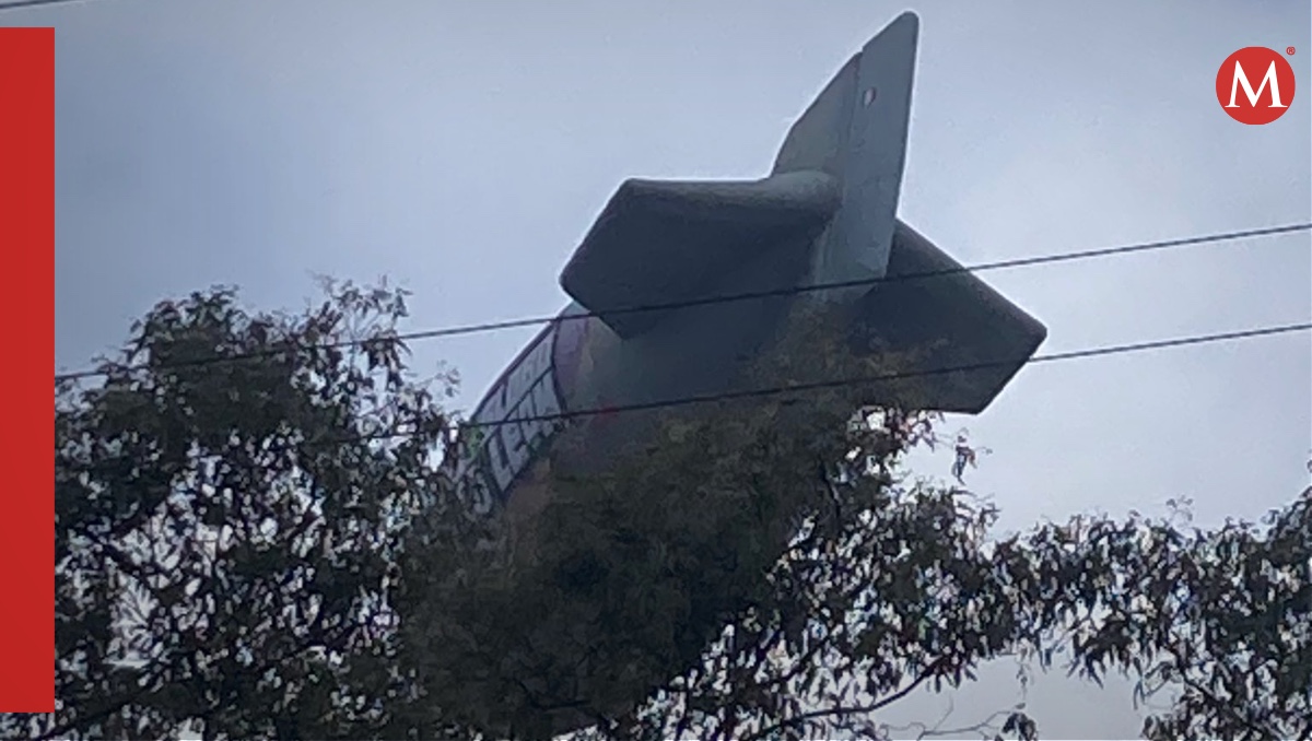 Zepelín es captado volando al sur de la Ciudad de México | ESPECIAL