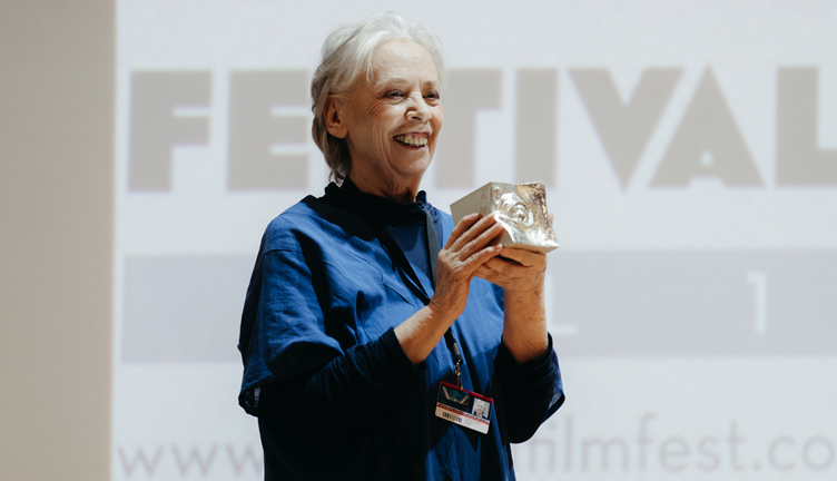 Bertha Navarro fue homenajeada durante el FICM | Cortesía FICM