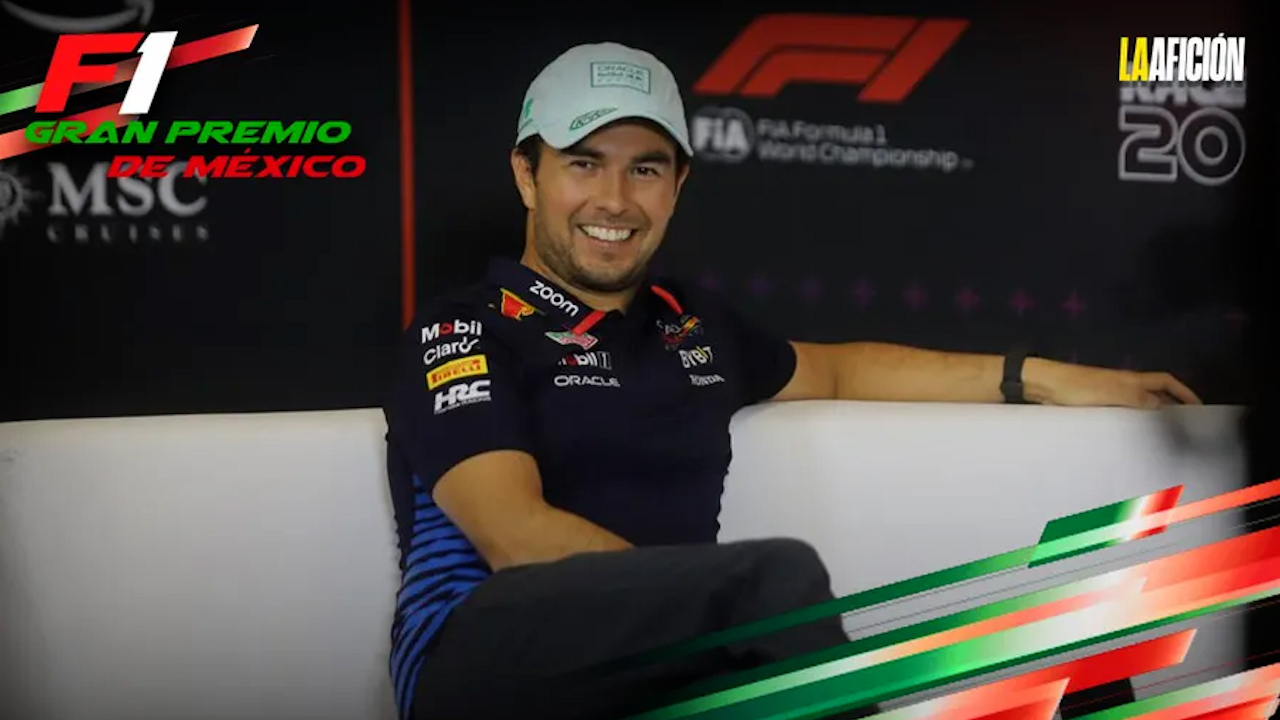 Checo Pérez apunta al podio en GP México, reconoce que su temporada no ha sido buena