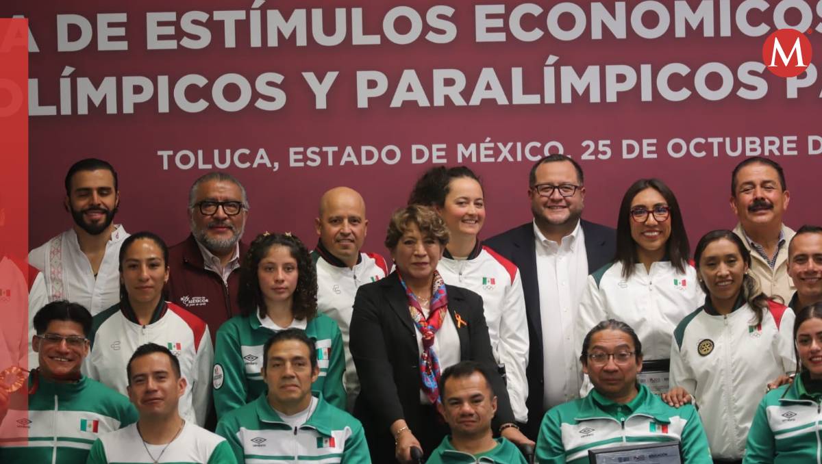 Delfina Gómez anuncia ganadores del Premio Estatal del Deporte 2024, destacando paralímpicos. | Foto: Iván Carmona